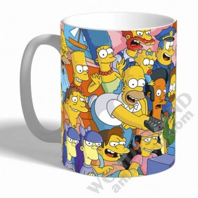 Кружка Симпсоны - Все персонажи / The Simpsons - all characters